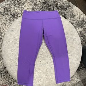 Lululemon crop leggings